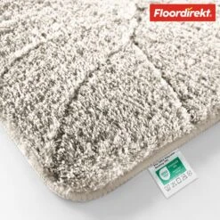 Badematte | Maris | Flauschiger Badvorleger Mit Blattstruktur | Verfügbar In Verschiedenen Farben Und Größen 39 Badematte | Maris | Flauschiger Badvorleger Mit Blattstruktur | Verfügbar In Verschiedenen Farben Und Größen -Floordirekt BademattemitBlattstrukturMaris 18