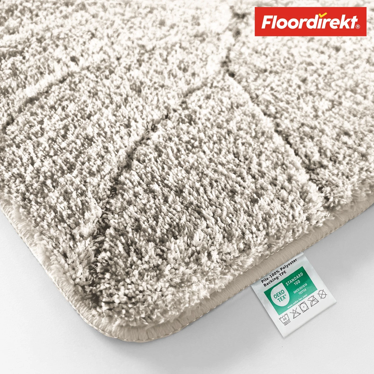 Badematte | Maris | Flauschiger Badvorleger Mit Blattstruktur | Verfügbar In Verschiedenen Farben Und Größen 20 Badematte | Maris | Flauschiger Badvorleger Mit Blattstruktur | Verfügbar In Verschiedenen Farben Und Größen – Bild 18