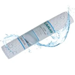 Badewannenmatte | Azure | Antirutsch Weichschaum Matte Mit Saugnäpfen | In Vier Farben Erhältlich