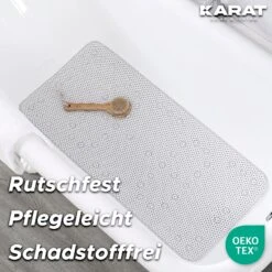 Badewannenmatte | Azure | Antirutsch Weichschaum Matte Mit Saugnäpfen | In Vier Farben Erhältlich 27 Badewannenmatte | Azure | Antirutsch Weichschaum Matte Mit Saugnäpfen | In Vier Farben Erhältlich -Floordirekt BadewannenmatteAzure 6