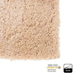 Badteppich Wave | Rutschsicher & Schnelltrocknend | 100% Polyester 36 Badteppich Wave | Rutschsicher & Schnelltrocknend | 100% Polyester -Floordirekt Badteppich Wave Beige 02