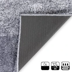 Badteppich Wave | Rutschsicher & Schnelltrocknend | 100% Polyester 23 Badteppich Wave | Rutschsicher & Schnelltrocknend | 100% Polyester -Floordirekt Badteppich Wave Grau 03