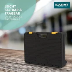 Klapptritt Barry | Kompakte, 1-stufige Trittleiter | Inkl. Integriertem Werkzeugkasten | Belastbar Bis 150 Kg | Einfach Zu Transportieren 12 Klapptritt Barry | Kompakte, 1-stufige Trittleiter | Inkl. Integriertem Werkzeugkasten | Belastbar Bis 150 Kg | Einfach Zu Transportieren -Floordirekt Barry 7 Lifestyle