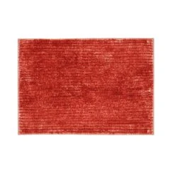Badematte | Coral | Chenille-Struktur | Hautfreundlicher Badezimmerteppich 29 Badematte | Coral | Chenille-Struktur | Hautfreundlicher Badezimmerteppich -Floordirekt Bath Mat Coral Melone Pink 1600x1600 03