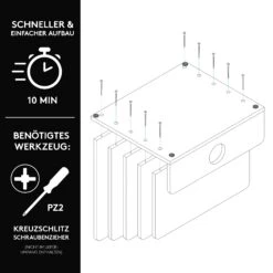PIETVOSS Brieforganisationshilfe Aus Bambus | Schreibtischablage & Organizer | Mit 5 Fächern 13 PIETVOSS Brieforganisationshilfe Aus Bambus | Schreibtischablage & Organizer | Mit 5 Fächern -Floordirekt Bauanleitung 2
