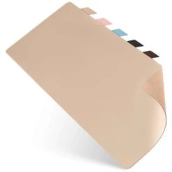 PIETVOSS Schreibtischunterlage Aus Recyceltem Leder | Unterlagenmatte Für Den Schreibtisch | Ökotex-zertifiziert | Verschiedene Farben Und Größen 32 PIETVOSS Schreibtischunterlage Aus Recyceltem Leder | Unterlagenmatte Für Den Schreibtisch | Ökotex-zertifiziert | Verschiedene Farben Und Größen -Floordirekt Beige 100x40 0002 002 1