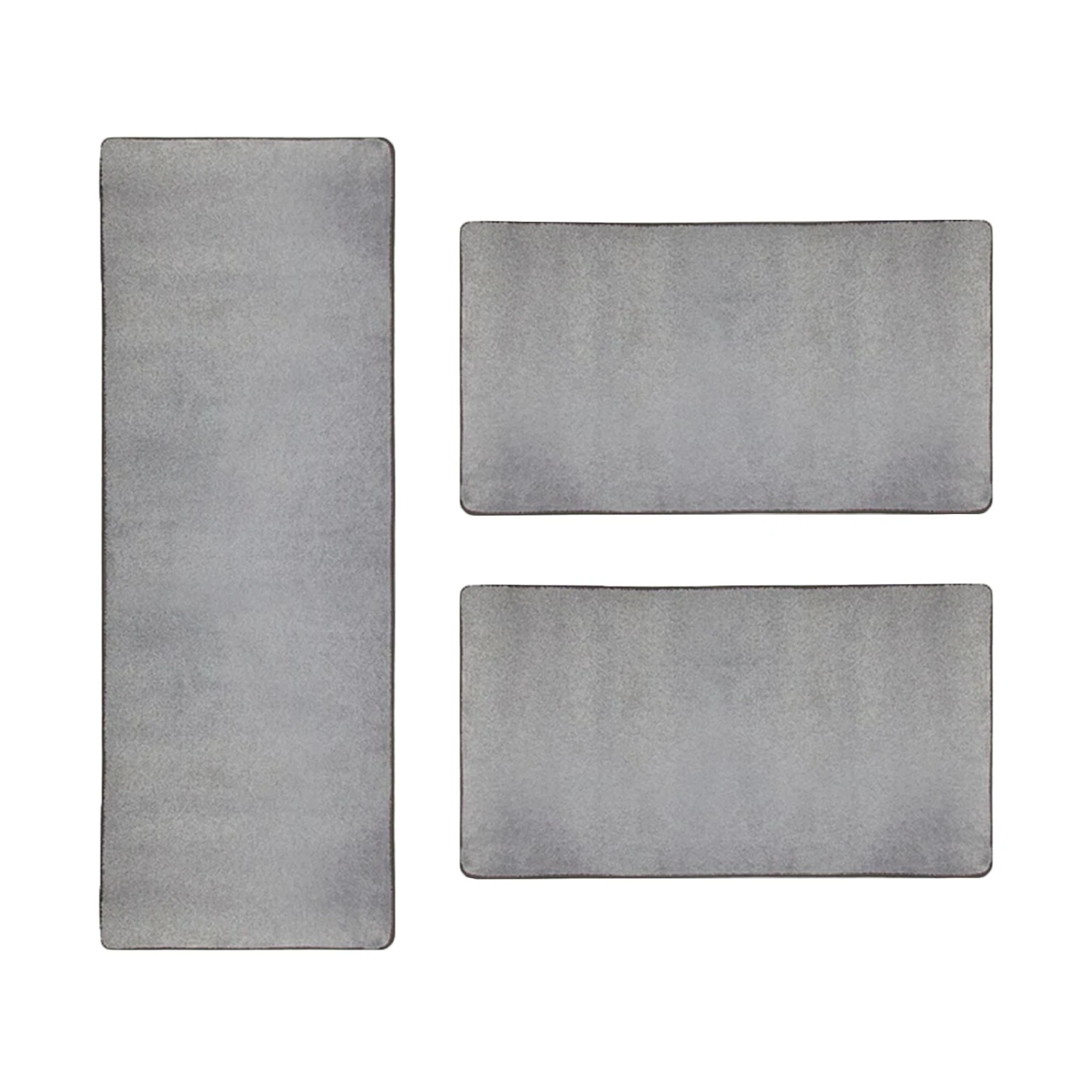 Velours-Bettumrandung | Sundae | 3er-Set | Teppichbrücke Mit Action-Back-Rücken 4 Velours-Bettumrandung | Sundae | 3er-Set | Teppichbrücke Mit Action-Back-Rücken – Bild 2