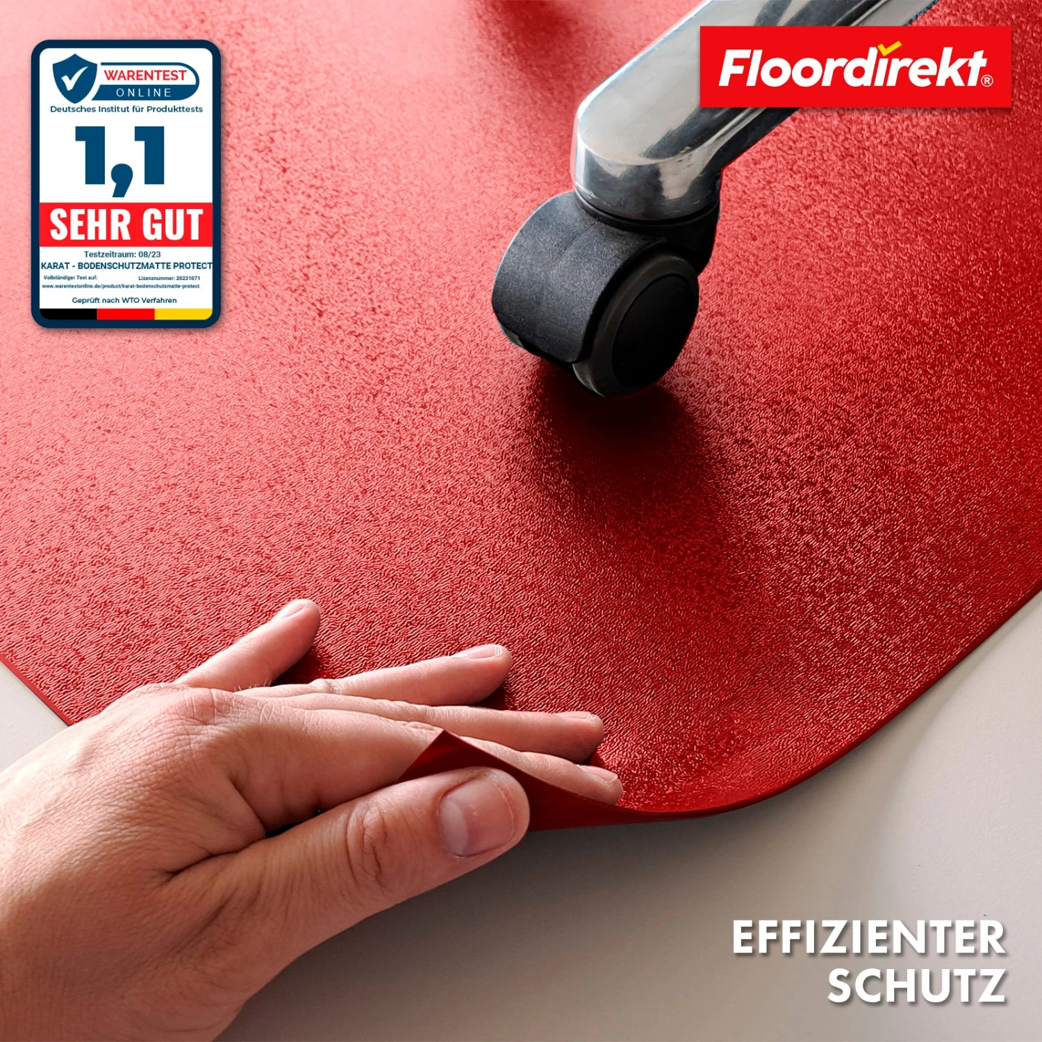 Bodenschutzmatte Mit Abgeschrägter Kante In Verschiedenen Farben | Kleopatra | Optimaler Schutz Für Ihre Böden | In Vielen Größen Und Farben 13 Bodenschutzmatte Mit Abgeschrägter Kante In Verschiedenen Farben | Kleopatra | Optimaler Schutz Für Ihre Böden | In Vielen Größen Und Farben – Bild 11