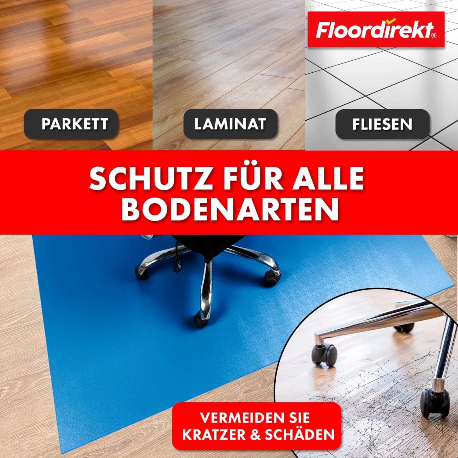 Bodenschutzmatte Mit Abgeschrägter Kante In Verschiedenen Farben | Kleopatra | Optimaler Schutz Für Ihre Böden | In Vielen Größen Und Farben 9 Bodenschutzmatte Mit Abgeschrägter Kante In Verschiedenen Farben | Kleopatra | Optimaler Schutz Für Ihre Böden | In Vielen Größen Und Farben – Bild 7