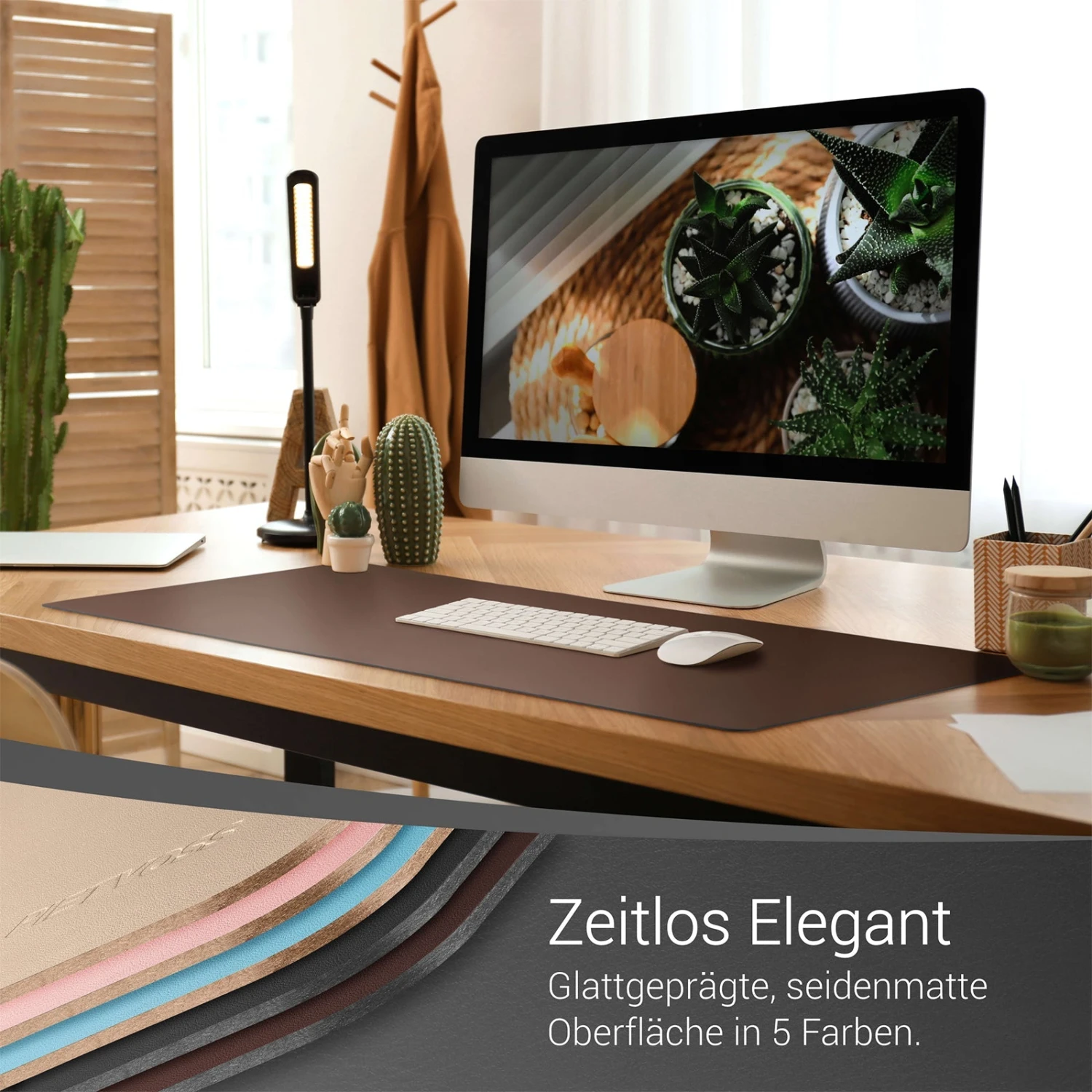 PIETVOSS Schreibtischunterlage Aus Recyceltem Leder | Unterlagenmatte Für Den Schreibtisch | Ökotex-zertifiziert | Verschiedene Farben Und Größen 7 PIETVOSS Schreibtischunterlage Aus Recyceltem Leder | Unterlagenmatte Für Den Schreibtisch | Ökotex-zertifiziert | Verschiedene Farben Und Größen – Bild 5