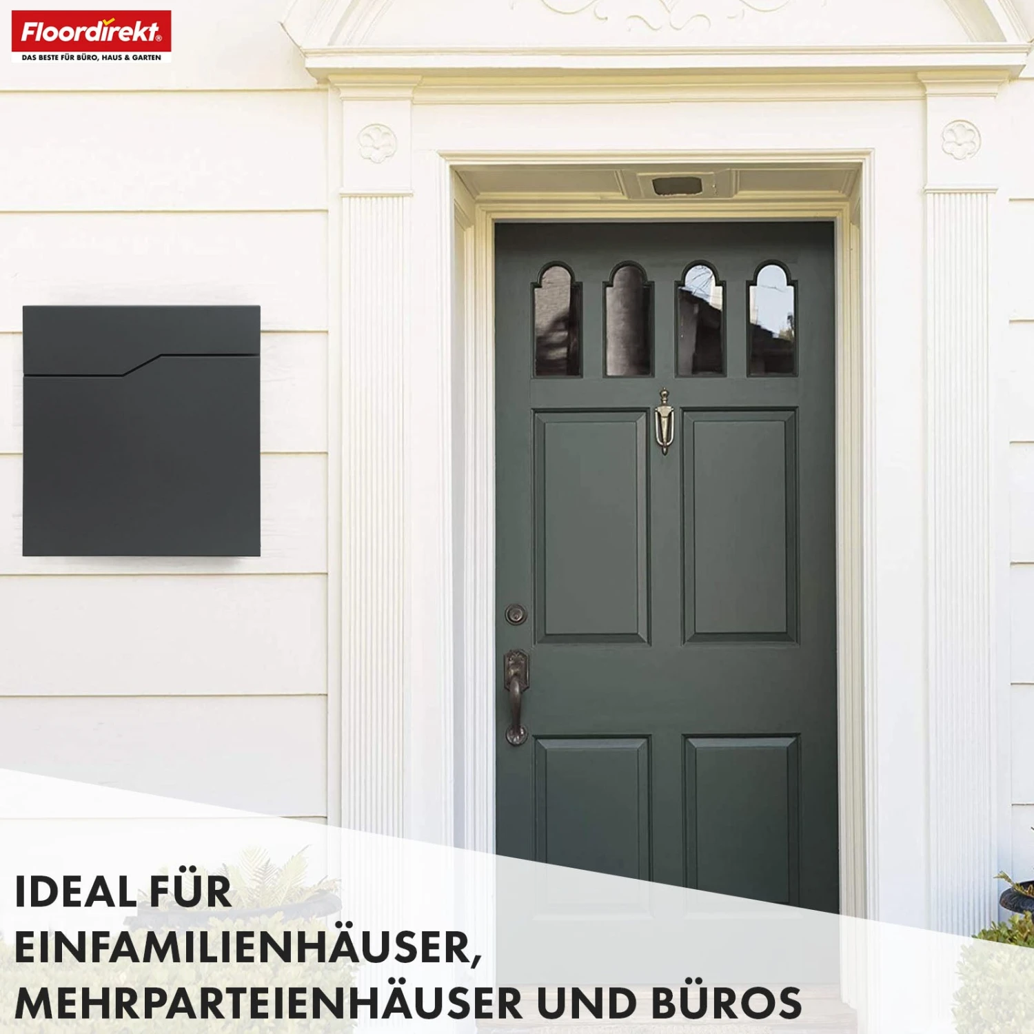 Briefkasten | Jean | Stabiler Stahlbriefkasten Mit Zeitungsfach Und Großer Einwurfklappe 10 Briefkasten | Jean | Stabiler Stahlbriefkasten Mit Zeitungsfach Und Großer Einwurfklappe – Bild 8