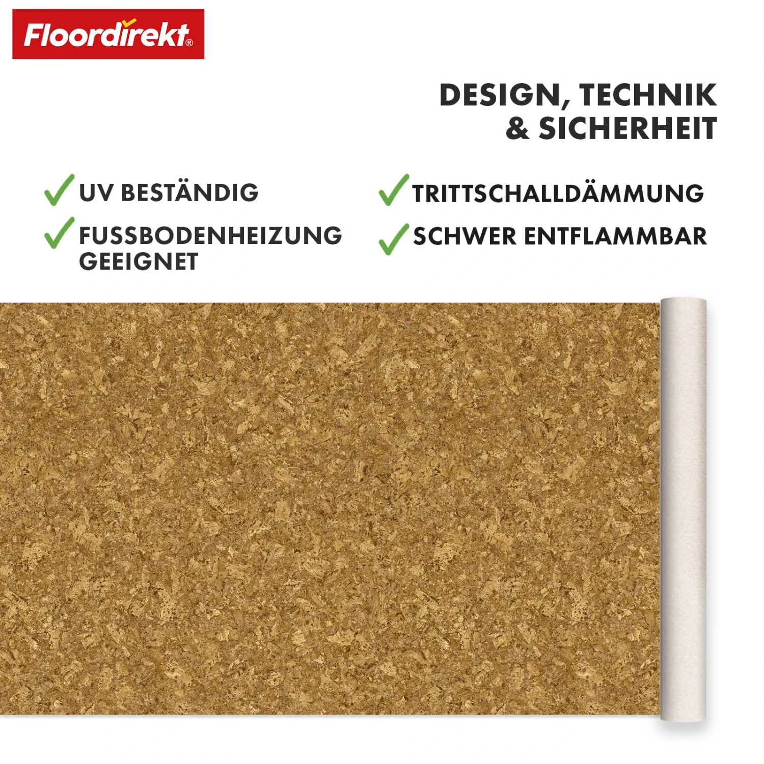 CV-Belag | Kyara 620M | Robuster Vinylbelag Mit Naturkork-Optik Und Schallabsorption 6 CV-Belag | Kyara 620M | Robuster Vinylbelag Mit Naturkork-Optik Und Schallabsorption – Bild 4