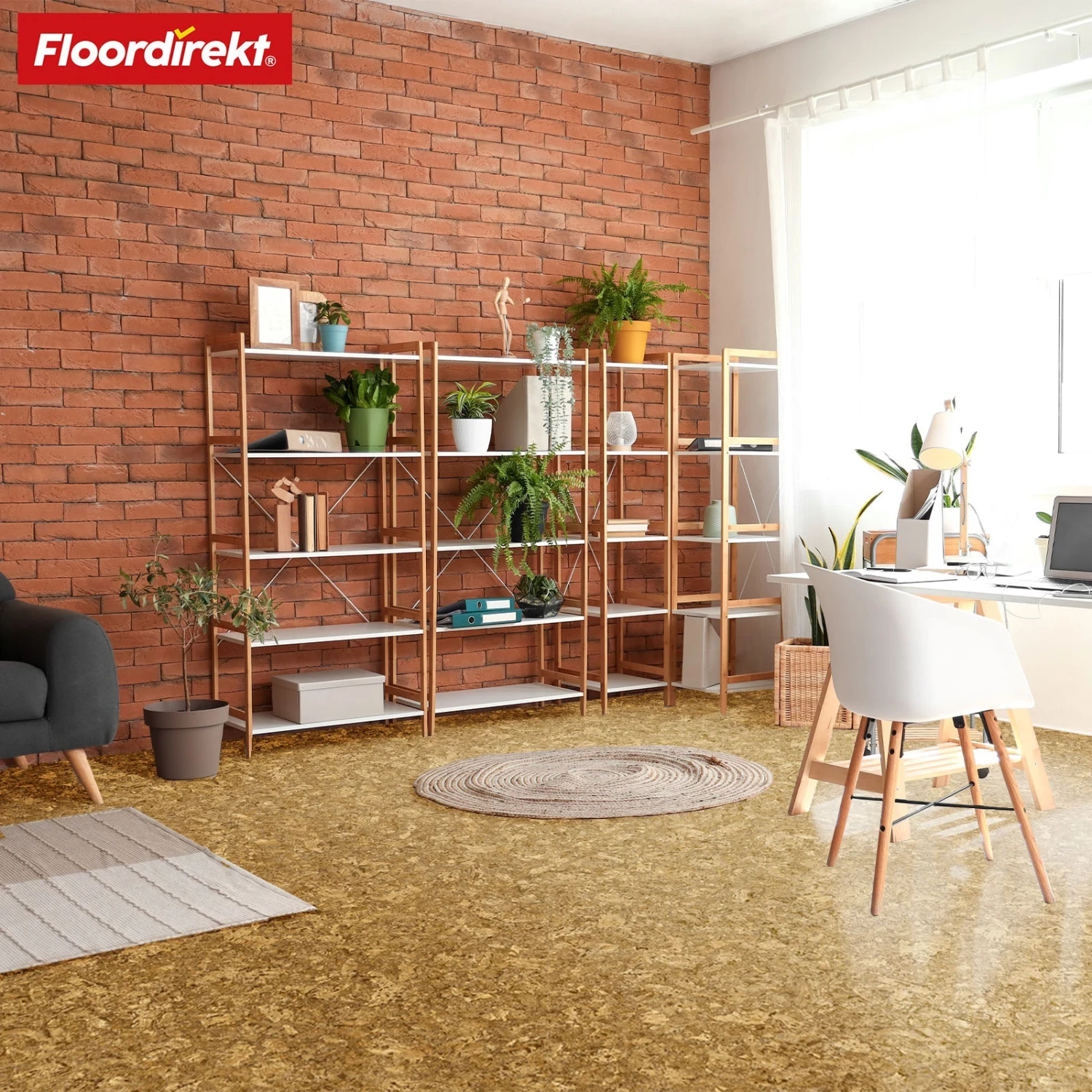 CV-Belag | Kyara 620M | Robuster Vinylbelag Mit Naturkork-Optik Und Schallabsorption 9 CV-Belag | Kyara 620M | Robuster Vinylbelag Mit Naturkork-Optik Und Schallabsorption – Bild 7