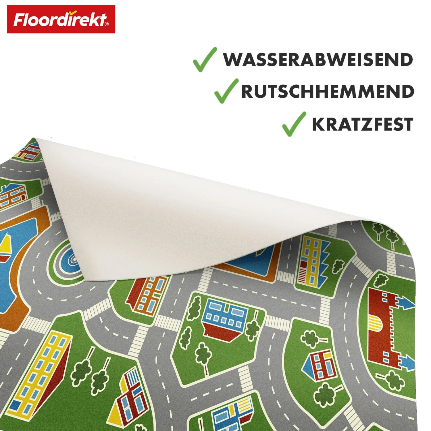 CV-Belag | Roadtrip 547M | Vinyl-Bodenbelag Für Kinder Mit Straßenlandschaft 4 CV-Belag | Roadtrip 547M | Vinyl-Bodenbelag Für Kinder Mit Straßenlandschaft – Bild 2