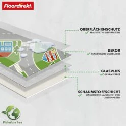 CV-Belag | Roadtrip 547M | Vinyl-Bodenbelag Für Kinder Mit Straßenlandschaft 11 CV-Belag | Roadtrip 547M | Vinyl-Bodenbelag Für Kinder Mit Straßenlandschaft -Floordirekt CV belag Bartesa 3.Roadtrip