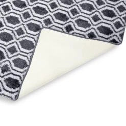 Teppich-Läufer Auf Maß | Casablanca | Moderner Wohnteppich 20 Teppich-Läufer Auf Maß | Casablanca | Moderner Wohnteppich -Floordirekt Carpet Casablanca Black 1600x16002 1