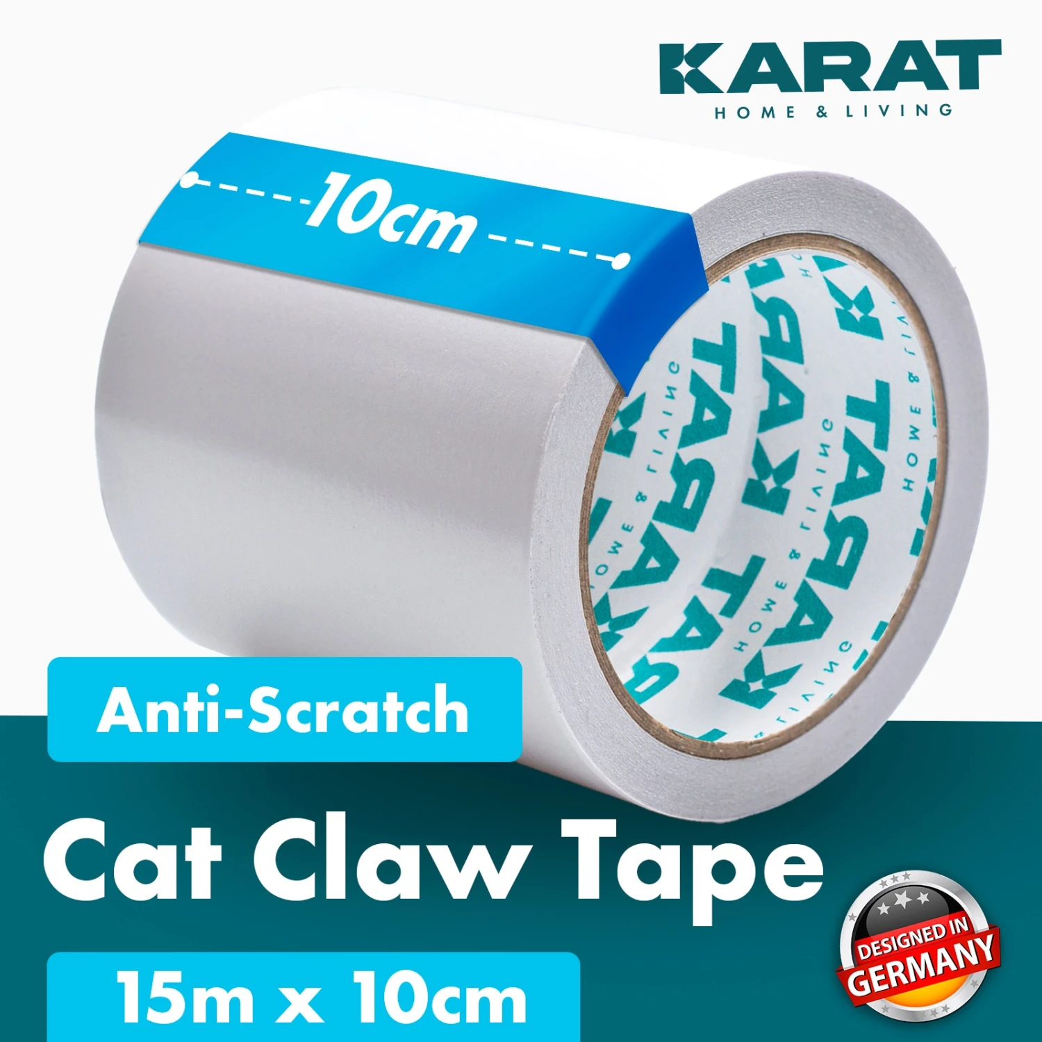 Katzen Kratzschutz | Selbstklebende Kratzfolie | Trainingsklebeband | Möbelschutz | Transparent | 15 M X 10 Cm 6 Katzen Kratzschutz | Selbstklebende Kratzfolie | Trainingsklebeband | Möbelschutz | Transparent | 15 M X 10 Cm – Bild 4
