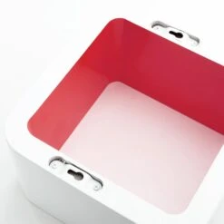 Cube Regal Cambridge | 3-teiliges Wandregal | Hochglanz 20 Cube Regal Cambridge | 3-teiliges Wandregal | Hochglanz -Floordirekt Cube Regal Cambridge Weiss Rot 4