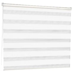 Doppelrollo | Mini Day & Night | Moderner Sichtschutz | Ohne Bohren 26 Doppelrollo | Mini Day & Night | Moderner Sichtschutz | Ohne Bohren -Floordirekt Day Night Rollo weiss