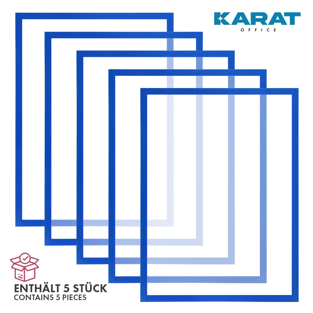 Dokumentenhalter | Magnetisch | In DIN A3-, A4- Oder A5-Format | 5er-Set 5 Dokumentenhalter | Magnetisch | In DIN A3-, A4- Oder A5-Format | 5er-Set – Bild 3