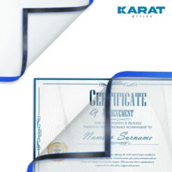 Dokumentenhalter | Magnetisch | In DIN A3-, A4- Oder A5-Format | 5er-Set 26 Dokumentenhalter | Magnetisch | In DIN A3-, A4- Oder A5-Format | 5er-Set -Floordirekt Dokumentenhalter Artboard Blue Usage