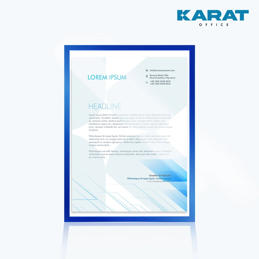 Dokumentenhalter | Magnetisch | In DIN A3-, A4- Oder A5-Format | 5er-Set 6 Dokumentenhalter | Magnetisch | In DIN A3-, A4- Oder A5-Format | 5er-Set – Bild 4