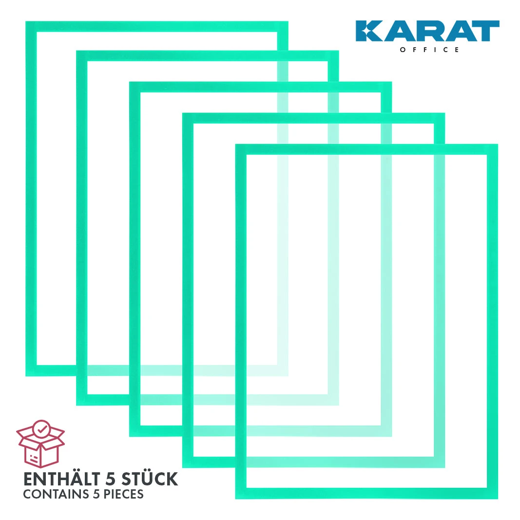 Dokumentenhalter | Magnetisch | In DIN A3-, A4- Oder A5-Format | 5er-Set 17 Dokumentenhalter | Magnetisch | In DIN A3-, A4- Oder A5-Format | 5er-Set – Bild 15