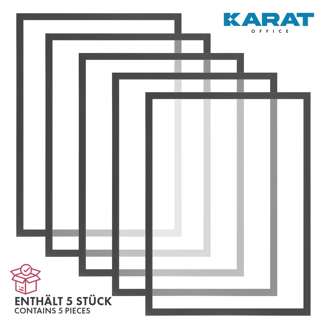 Dokumentenhalter | Magnetisch | In DIN A3-, A4- Oder A5-Format | 5er-Set 11 Dokumentenhalter | Magnetisch | In DIN A3-, A4- Oder A5-Format | 5er-Set – Bild 9