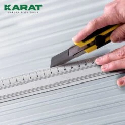 Doppelstegplatte | 60,5 X 121 Cm | Polycarbonat | Für Heimwerken & Konstruktion 25 Doppelstegplatte | 60,5 X 121 Cm | Polycarbonat | Für Heimwerken & Konstruktion -Floordirekt Doppelstegplatte 16mm 4.16mm cutting