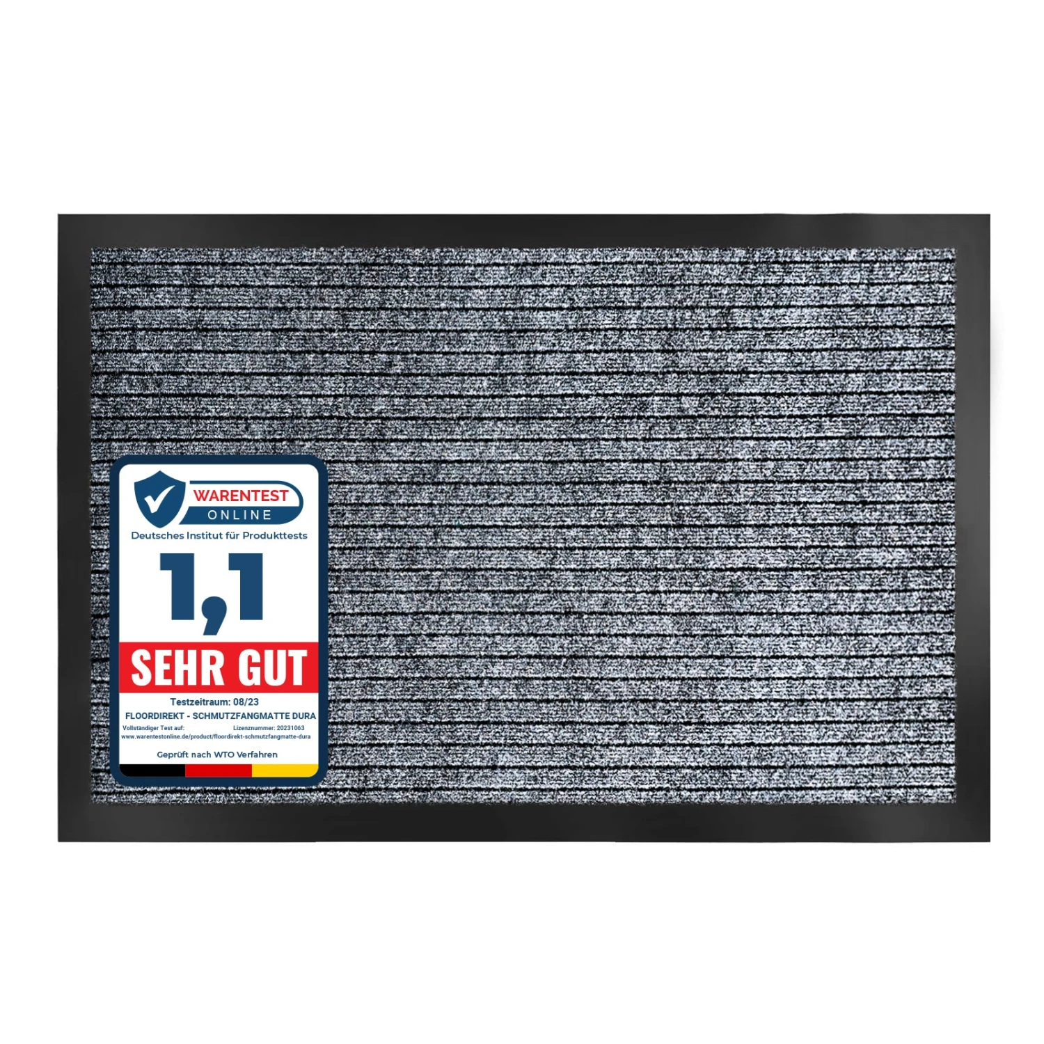 Schmutzfangmatte Dura | Fußmatte Mit Rutschfester Rückseite | Robust Und Pflegeleicht | In Vielen Farben & Größen 3 Schmutzfangmatte Dura | Fußmatte Mit Rutschfester Rückseite | Robust Und Pflegeleicht | In Vielen Farben & Größen