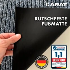 Schmutzfangmatte Dura | Fußmatte Mit Rutschfester Rückseite | Robust Und Pflegeleicht | In Vielen Farben & Größen 25 Schmutzfangmatte Dura | Fußmatte Mit Rutschfester Rückseite | Robust Und Pflegeleicht | In Vielen Farben & Größen -Floordirekt Dura Schmutzfangmatte02 NEU 3.Antrazite