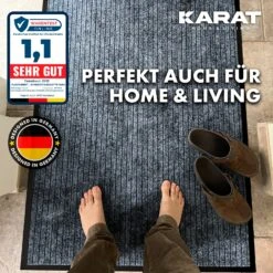 Schmutzfangmatte Dura | Fußmatte Mit Rutschfester Rückseite | Robust Und Pflegeleicht | In Vielen Farben & Größen 26 Schmutzfangmatte Dura | Fußmatte Mit Rutschfester Rückseite | Robust Und Pflegeleicht | In Vielen Farben & Größen -Floordirekt Dura Schmutzfangmatte03 NEU 7.Antraziteapply1