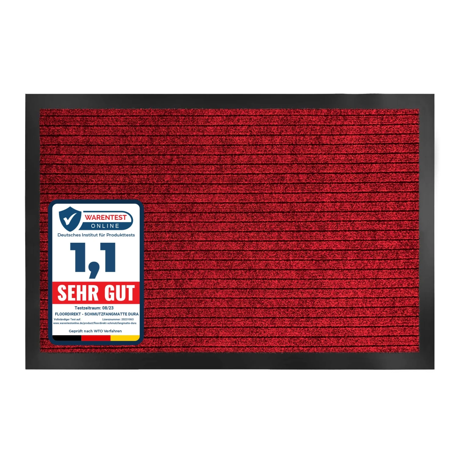 Schmutzfangmatte Dura | Fußmatte Mit Rutschfester Rückseite | Robust Und Pflegeleicht | In Vielen Farben & Größen 13 Schmutzfangmatte Dura | Fußmatte Mit Rutschfester Rückseite | Robust Und Pflegeleicht | In Vielen Farben & Größen – Bild 11