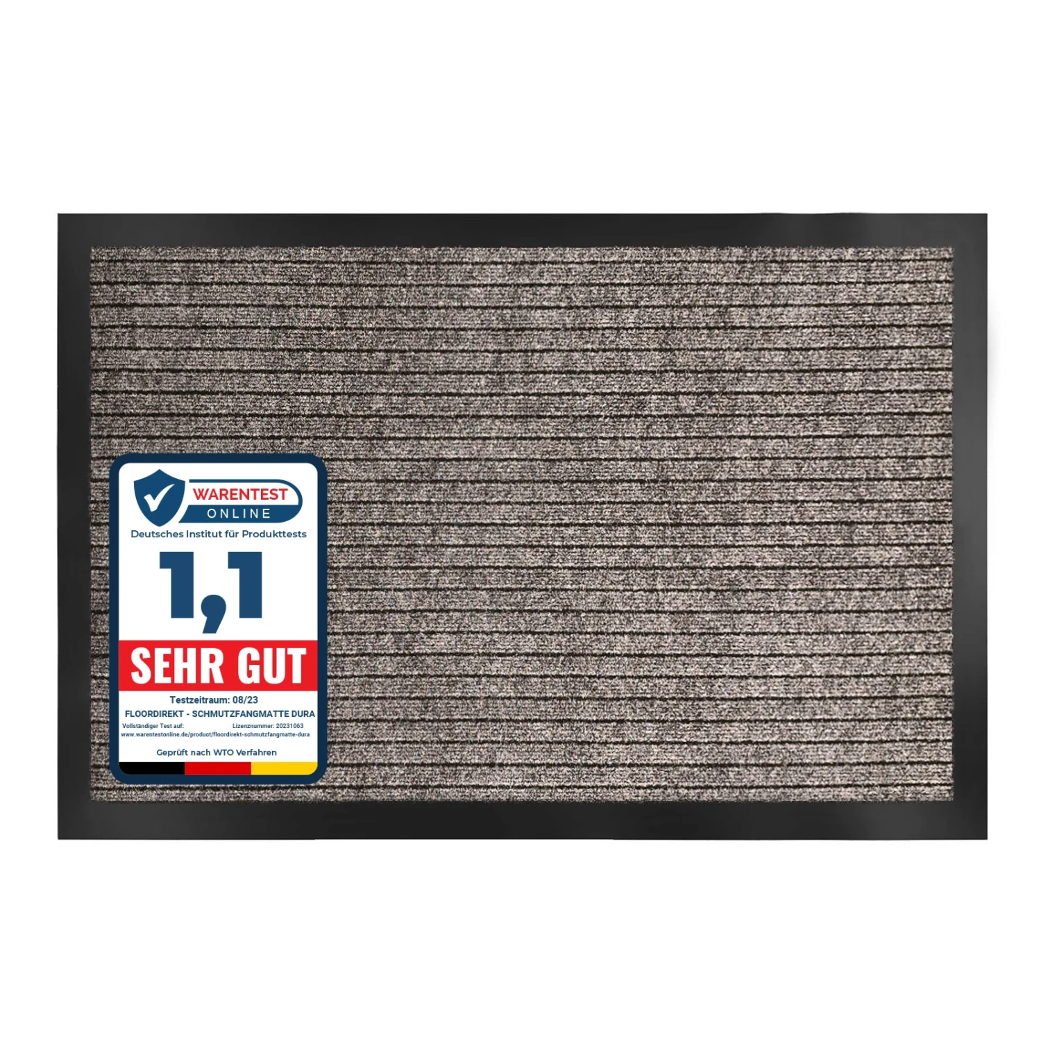 Schmutzfangmatte Dura | Fußmatte Mit Rutschfester Rückseite | Robust Und Pflegeleicht | In Vielen Farben & Größen 22 Schmutzfangmatte Dura | Fußmatte Mit Rutschfester Rückseite | Robust Und Pflegeleicht | In Vielen Farben & Größen – Bild 20