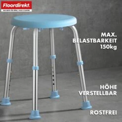 Dusch- Und Badhocker | Pedro | Höhenverstellbar & 360° Drehbar | Rutschfest & Belastbar Bis 150 kg 13 Dusch- Und Badhocker | Pedro | Höhenverstellbar & 360° Drehbar | Rutschfest & Belastbar Bis 150 kg -Floordirekt DuschhockerDrehbarPedro Artboard5copy c42659ee c6eb 4cdf a73d 4ead4f1a4705