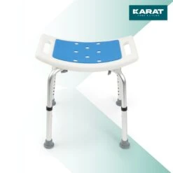 Dusch- Und Badhocker Noah | Höhenverstellbar | Anti-Rutsch-Gummifüße | Belastbar Bis 136 Kg 9 Dusch- Und Badhocker Noah | Höhenverstellbar | Anti-Rutsch-Gummifüße | Belastbar Bis 136 Kg -Floordirekt Duschstuhl Mainimage