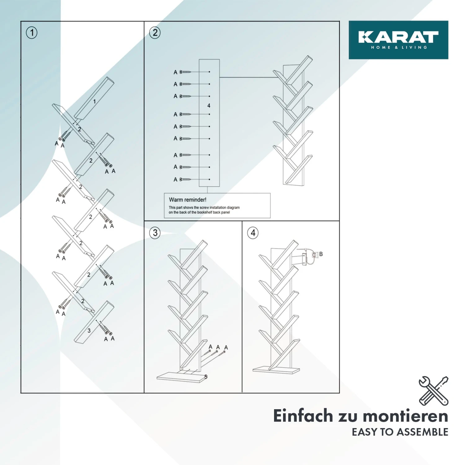 Bücherregal Alexandria | Standregal | Mit 8 Fächern | Verschiedene Farben 9 Bücherregal Alexandria | Standregal | Mit 8 Fächern | Verschiedene Farben – Bild 7