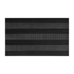 Türmatte Elbe | Braun/Anthrazit | 46 X 76 Cm 11 Türmatte Elbe | Braun/Anthrazit | 46 X 76 Cm -Floordirekt Elbe rueckseite braun