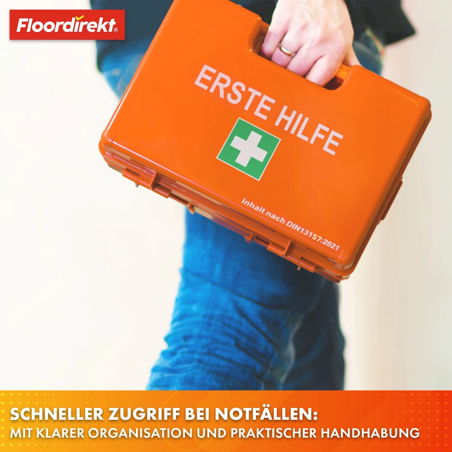 Erste-Hilfe-Koffer | Klein | DIN 13157 | Für Kleinbetriebe 6 Erste-Hilfe-Koffer | Klein | DIN 13157 | Für Kleinbetriebe – Bild 4