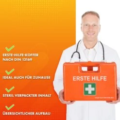 Erste-Hilfe-Koffer | Groß | DIN 13169 | Für Große Betriebe -Floordirekt ErsteHilfeset 4.Gross Nologo