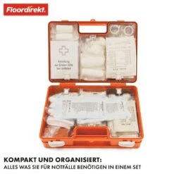 Erste-Hilfe-Koffer | Mittel | DIN 13169 | Für Mittelgroße Betriebe -Floordirekt ErsteHilfeset 5.Medium