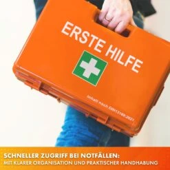 Erste-Hilfe-Koffer | Groß | DIN 13169 | Für Große Betriebe -Floordirekt ErsteHilfeset Nologo 3.Gross