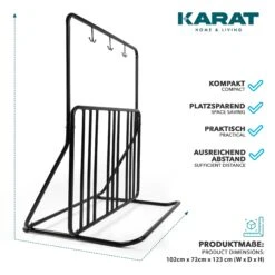 Fahrradständer Tony | Fahrradträger | Metallgitter | Outdoor | Mit 3 Doppelhaken Für Zubehör 10 Fahrradständer Tony | Fahrradträger | Metallgitter | Outdoor | Mit 3 Doppelhaken Für Zubehör -Floordirekt FahrradstanderHS QX 0992DIMENSIONS 570f17e9 4a09 4f1d ac56 cdecf3e6826c