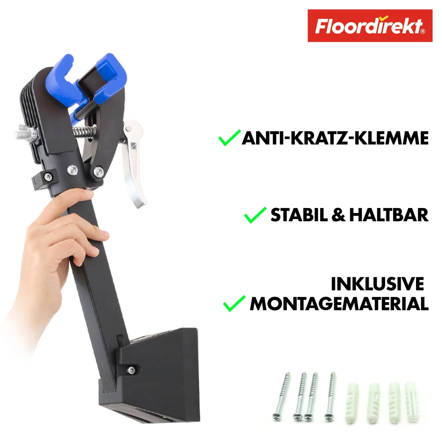 Fahrrad Wandhalterung | Levin | Kompatibel Mit Den Meisten Fahrradrahmen | Tragkraft Bis 20 Kg 7 Fahrrad Wandhalterung | Levin | Kompatibel Mit Den Meisten Fahrradrahmen | Tragkraft Bis 20 Kg – Bild 5