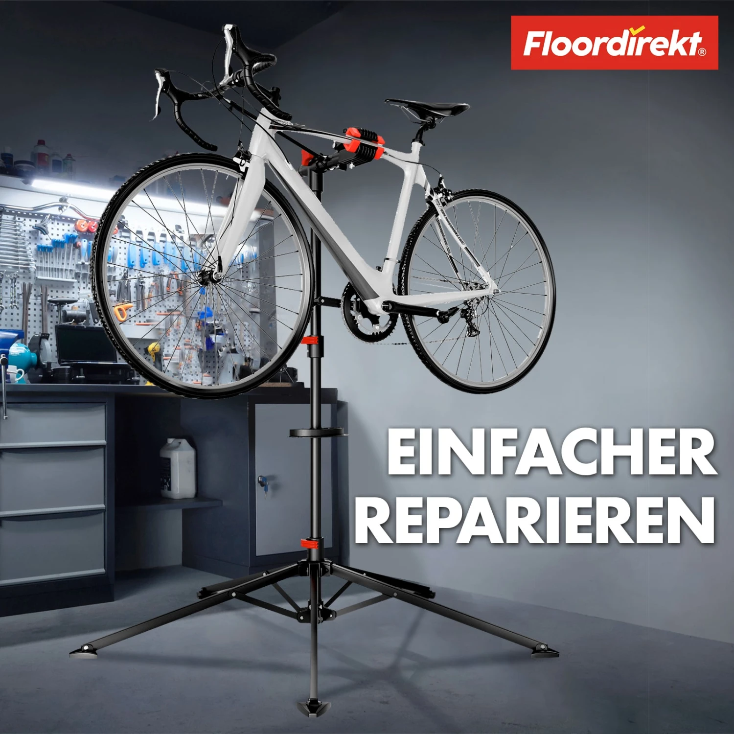 Fahrrad Montageständer | Lois | Höhenverstellbar Und Individuell Anpassbar | Tragkraft Bis 30 Kg 10 Fahrrad Montageständer | Lois | Höhenverstellbar Und Individuell Anpassbar | Tragkraft Bis 30 Kg – Bild 8