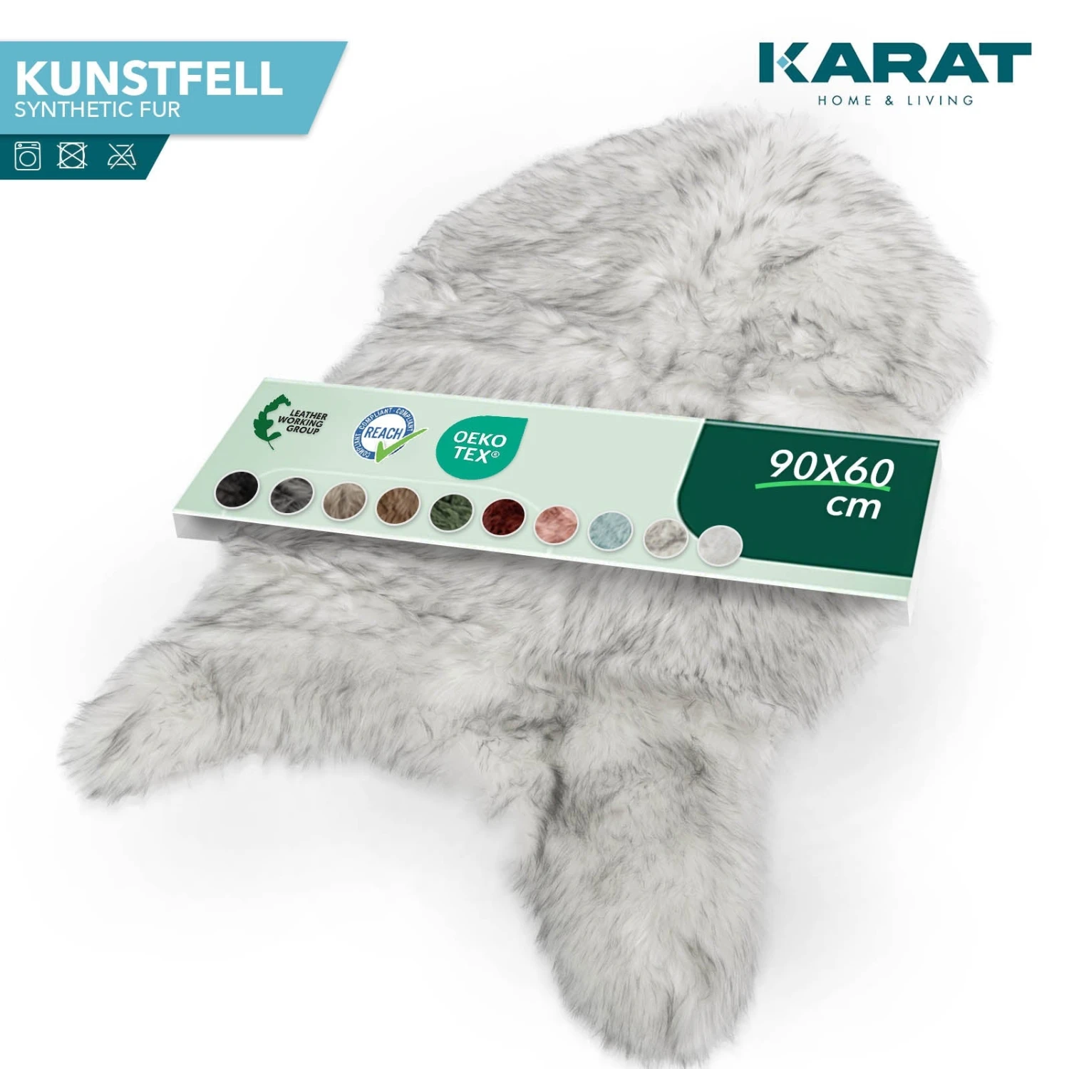 Kunstfell Nelly | Flauschiges Dekofell | Individuell Einsetzbar | In Verschiedenen Farben 7 Kunstfell Nelly | Flauschiges Dekofell | Individuell Einsetzbar | In Verschiedenen Farben – Bild 5