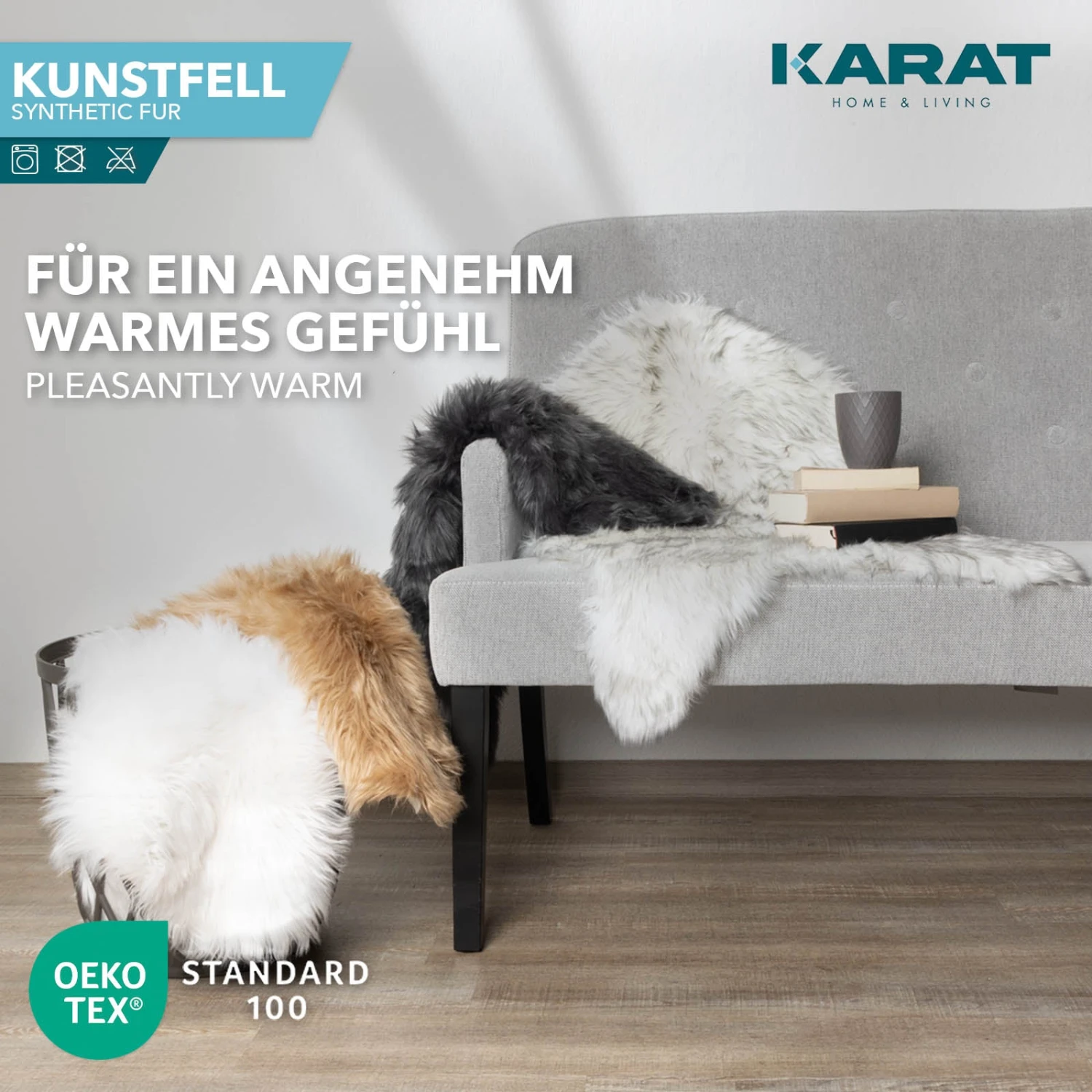 Kunstfell Nelly | Flauschiges Dekofell | Individuell Einsetzbar | In Verschiedenen Farben 5 Kunstfell Nelly | Flauschiges Dekofell | Individuell Einsetzbar | In Verschiedenen Farben – Bild 3