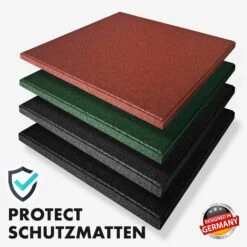 Fallschutzmatte | Play Protect | Universelle & Wetterfeste Bodenschutzmatte Mit Drainage | In Vielen Farben | 50 X 50 Cm -Floordirekt Fallschutzmatte Play Protect 11
