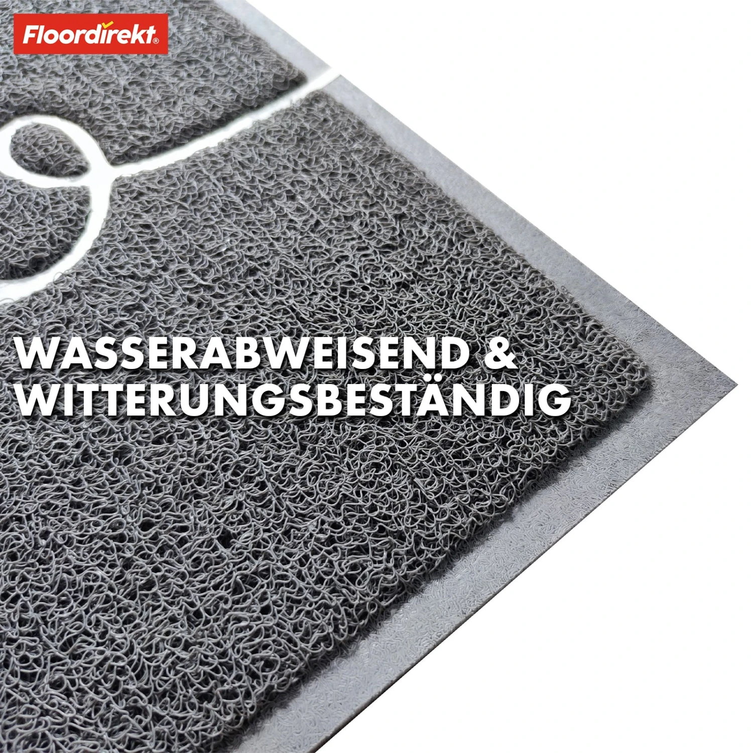 Fußmatte Für Den Eingangsbereich | Vinyl Spaghettimatte | In Zwei Farben, Mit Oder Ohne Aufdruck 6 Fußmatte Für Den Eingangsbereich | Vinyl Spaghettimatte | In Zwei Farben, Mit Oder Ohne Aufdruck – Bild 4