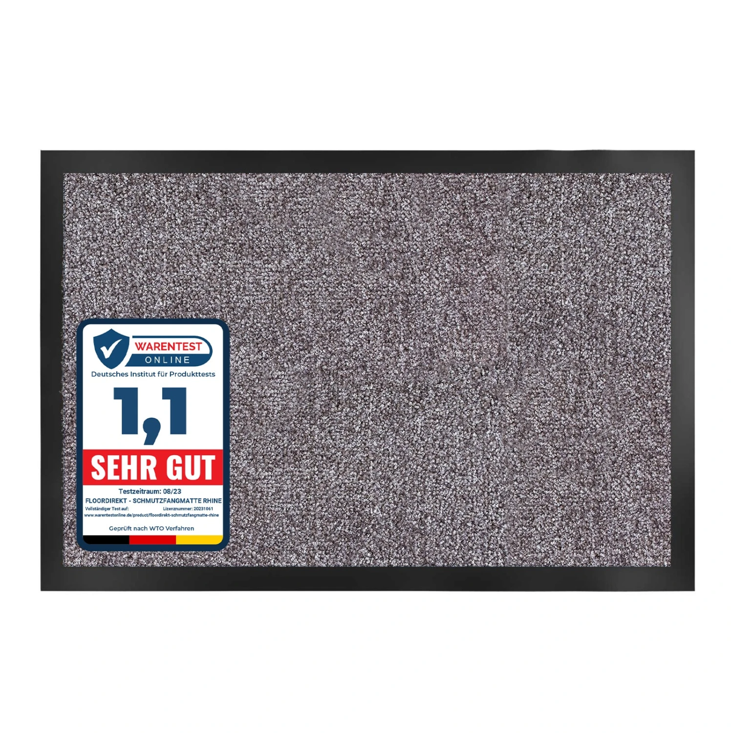 Fußmatte Rhine | Unicolor | Schmutzfangmatte Für Innen & Außenbereiche 11 Fußmatte Rhine | Unicolor | Schmutzfangmatte Für Innen & Außenbereiche – Bild 9